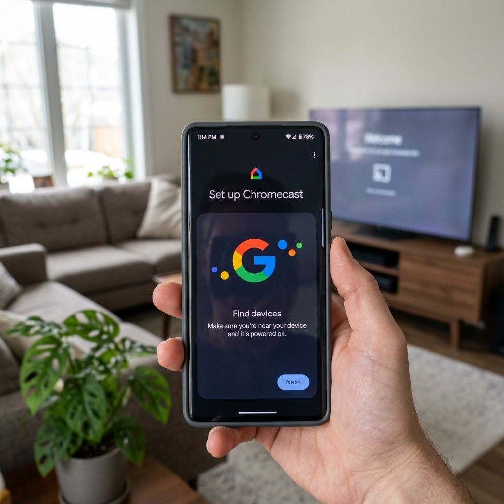 Configuración inicial desde la aplicación Google Home