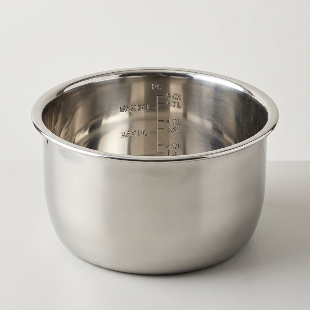 Cubeta de acero inoxidable de la olla multifunción Instant Pot Duo