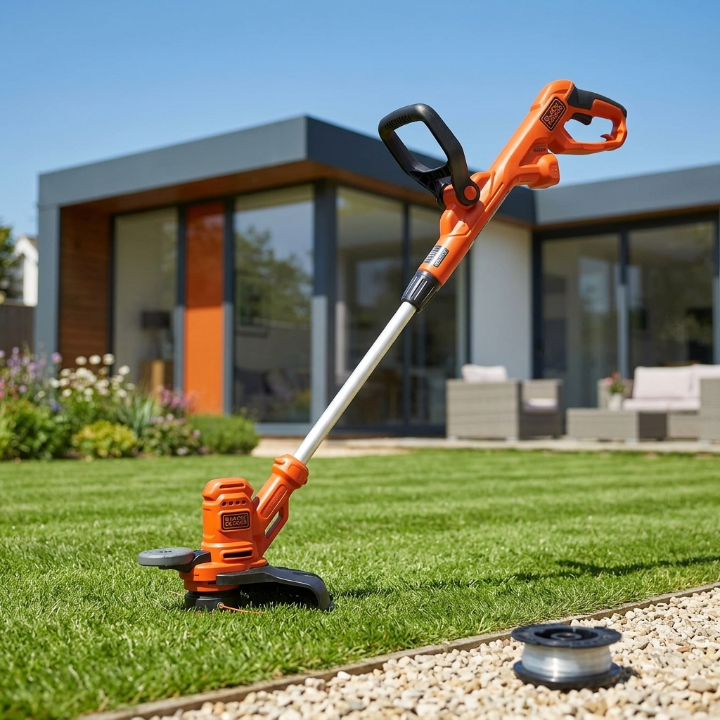 Cortabordes y bordeadora eléctrica Black+Decker BESTA510