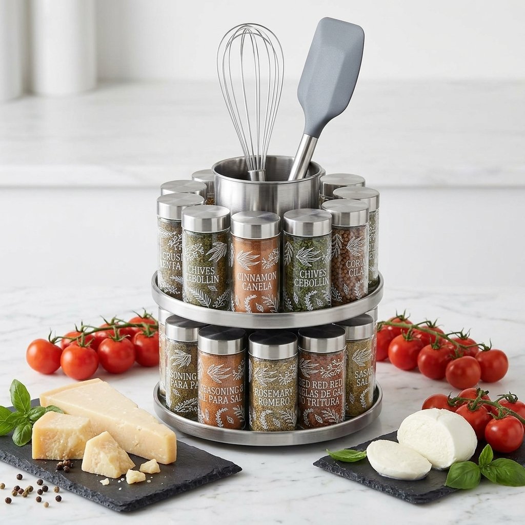 Especiero Kamenstein con organizador de utensilios Tool Caddy