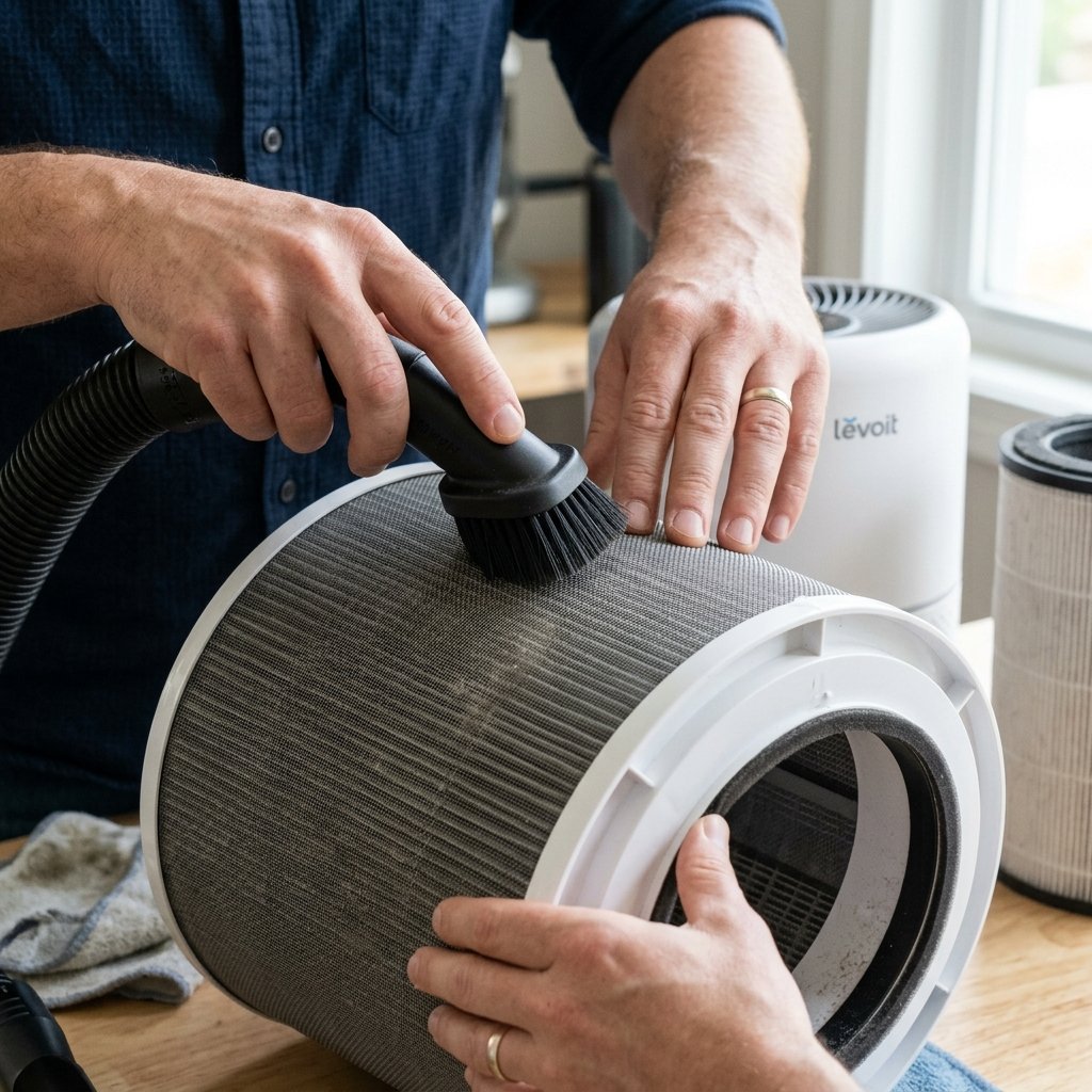 Consejos de limpieza y mantenimiento del filtro Levoit Core 300