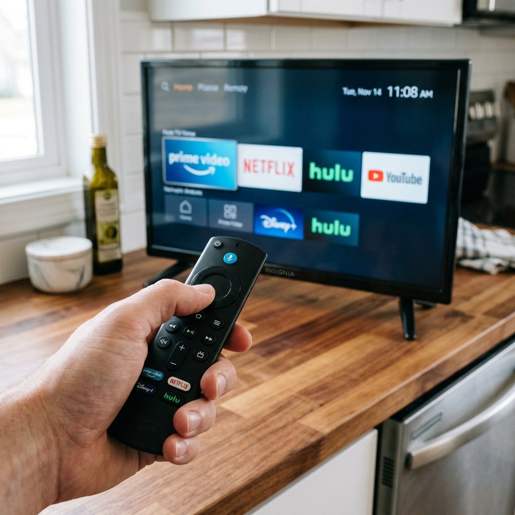 Control remoto por voz Alexa para el Smart TV Insignia Fire TV