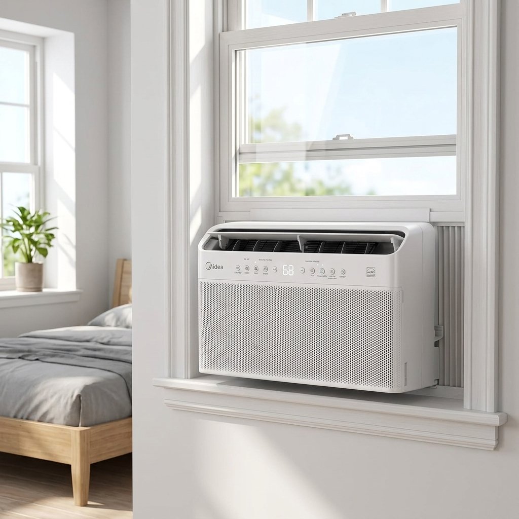 Midea U-Shaped 8000 BTU: El aire de ventana más silencioso y eficiente