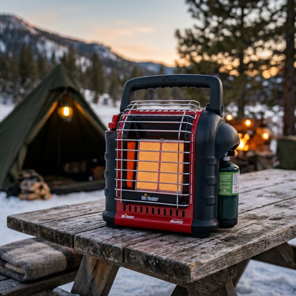 Mr. Heater Buddy: La estufa a gas portátil definitiva para camping y emergencias